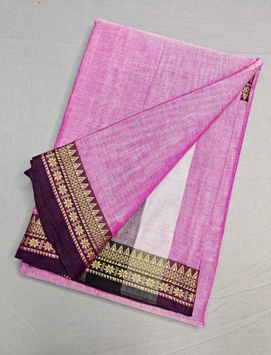 Rama Pure Cotton Premium & Elegant Saree For Women