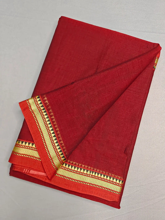 Seaweed Green Pure Cotton Premium & Elegant Saree For Women