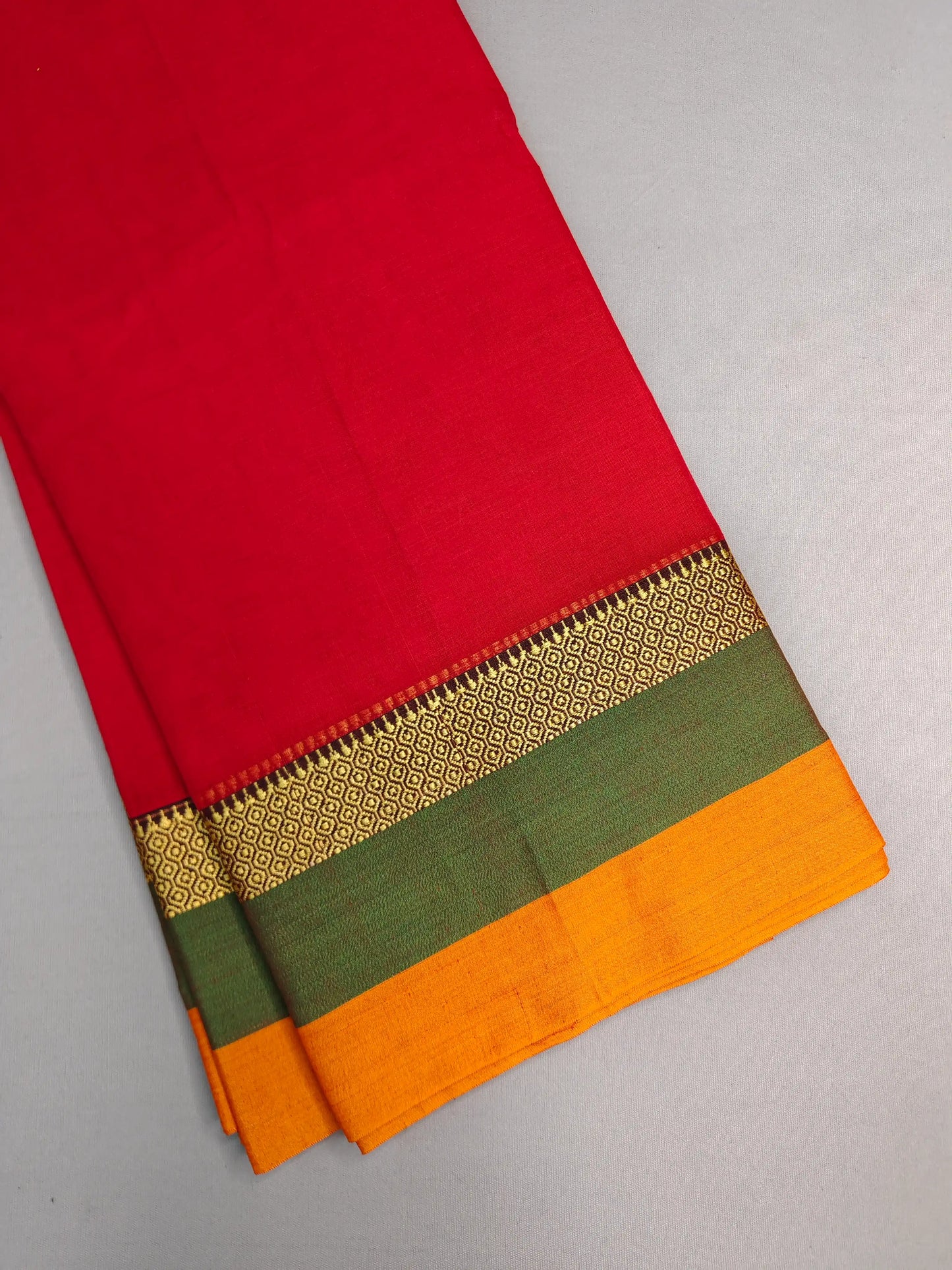 Pista Green Pure Cotton Premium & Elegant Saree For Women