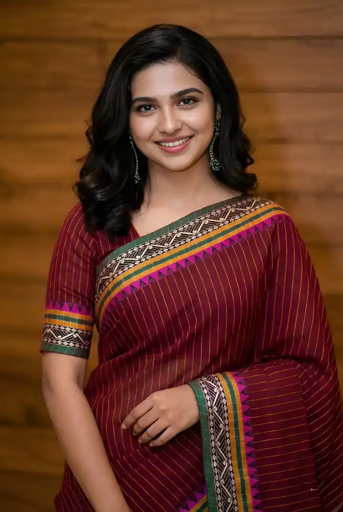 Narayan Pet Pure Cotton Saree
