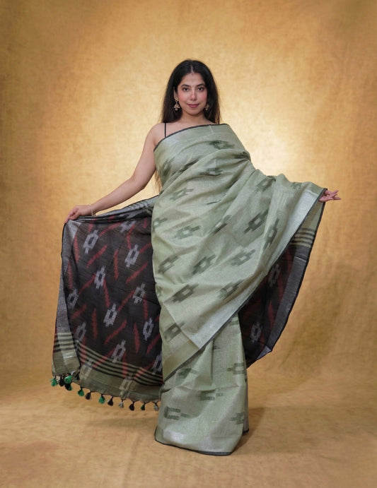 Sage & smoke Ikat