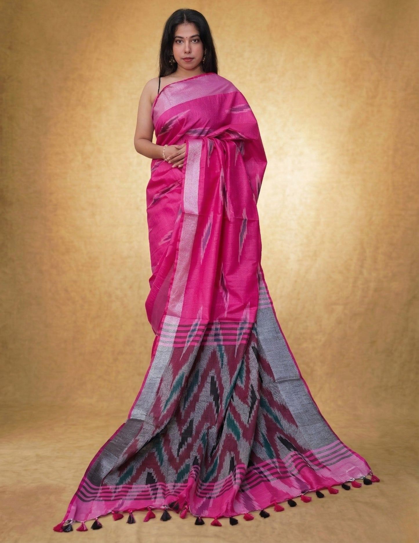 The Fuchsia Ikat