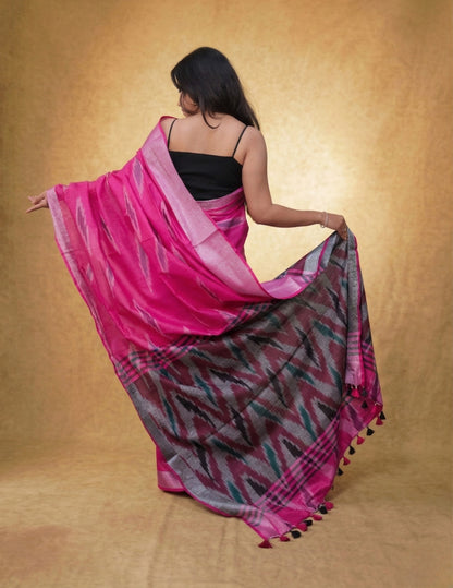 The Fuchsia Ikat