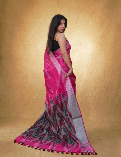 The Fuchsia Ikat