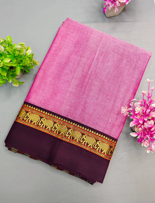 Multicolored Pure Cotton Premium & Elegant Saree For Women