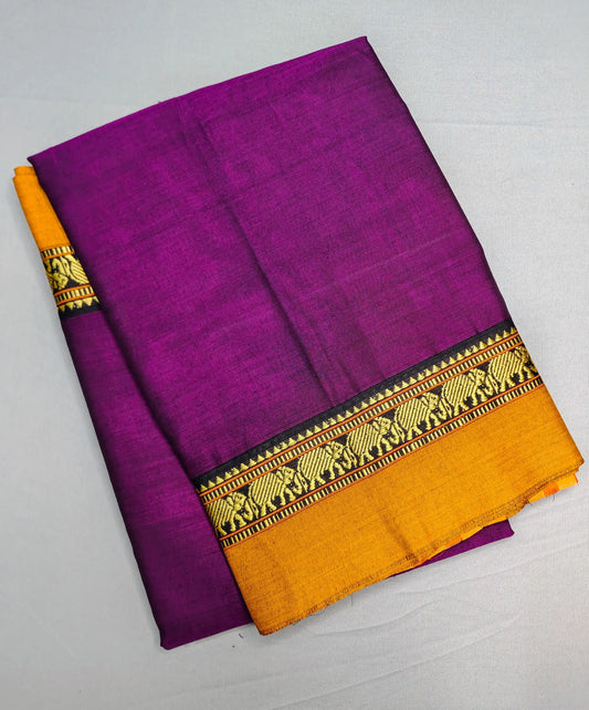 Beige Pure Cotton Premium & Elegant Saree For Women