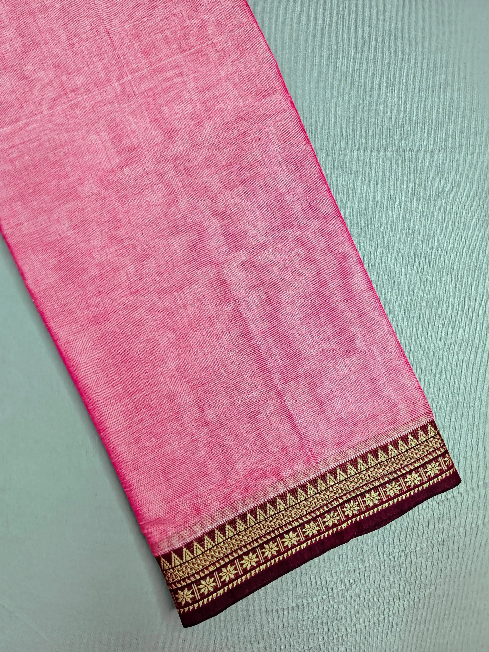 Grey Pure Cotton Premium & Elegant Saree For Women