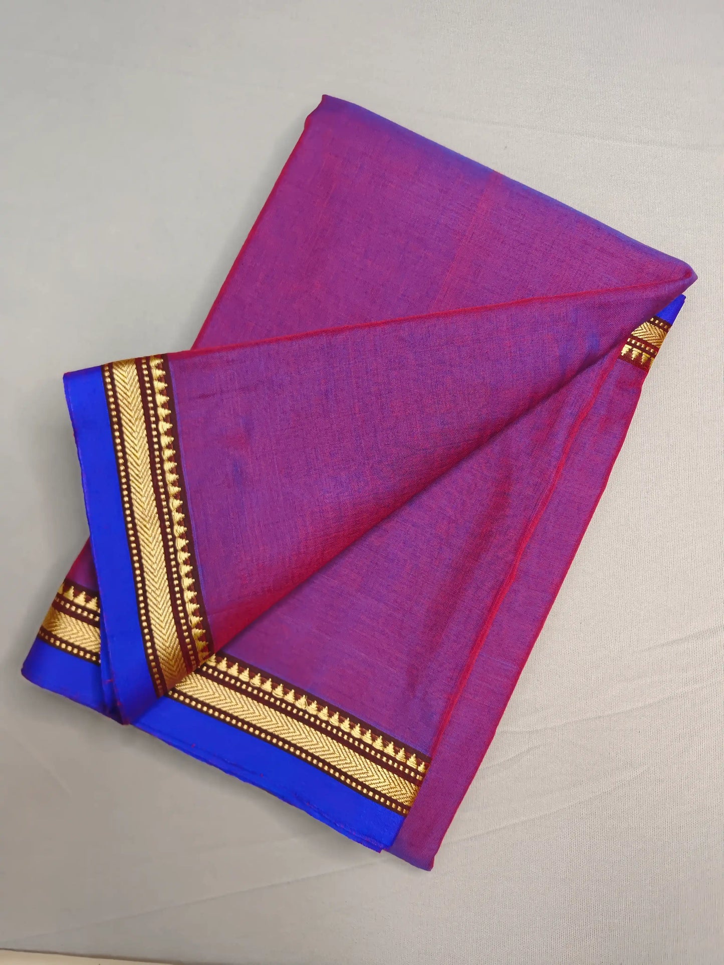 Beige Pure Cotton Premium & Elegant Saree For Women