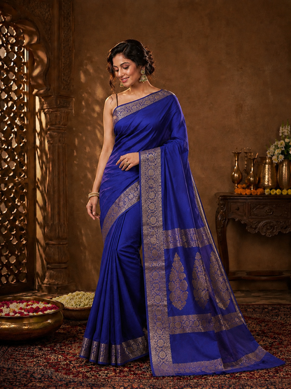 Neelima Rani Banarasi Silk Handwoven Saree