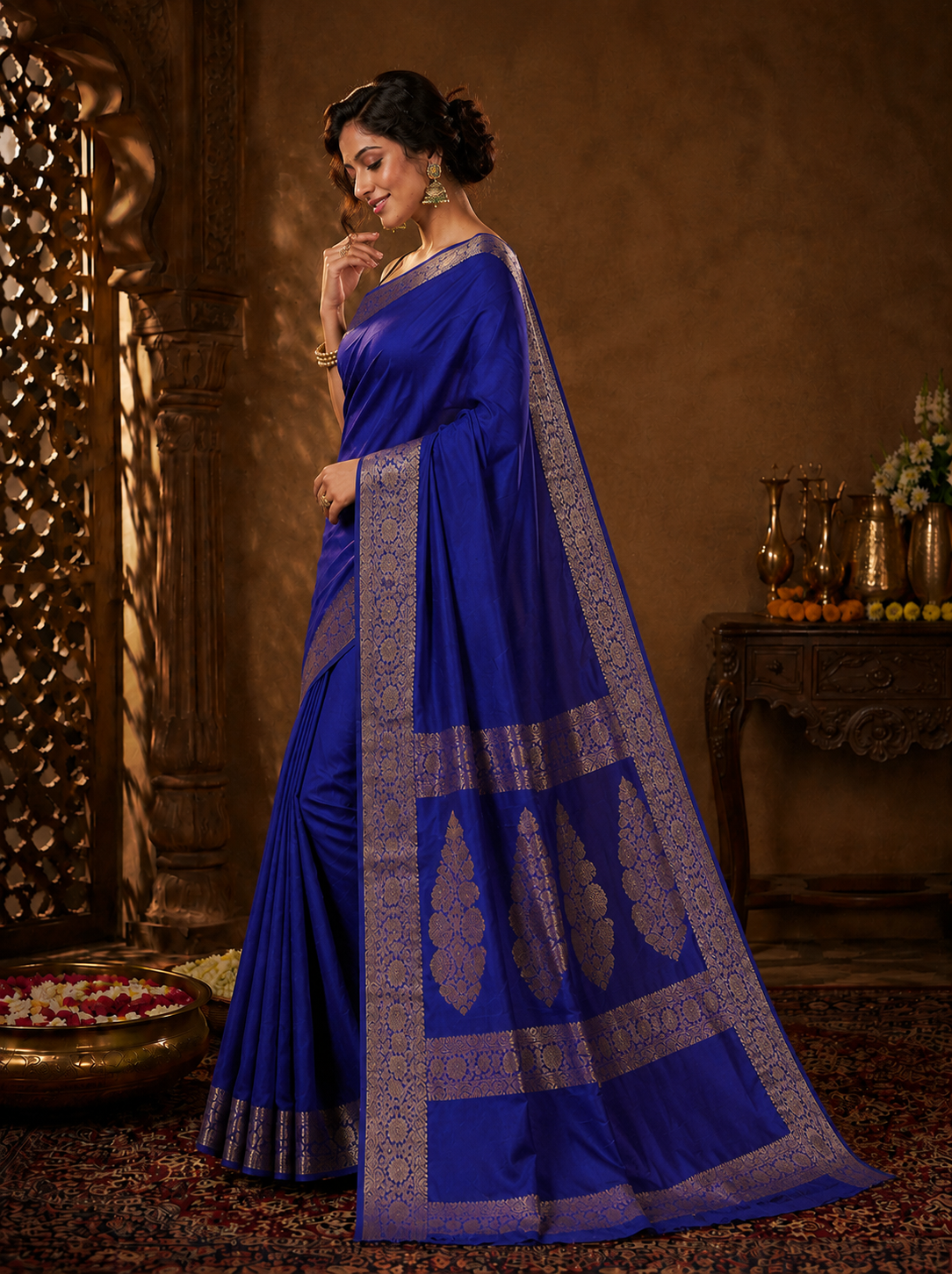 Neelima Rani Banarasi Silk Handwoven Saree