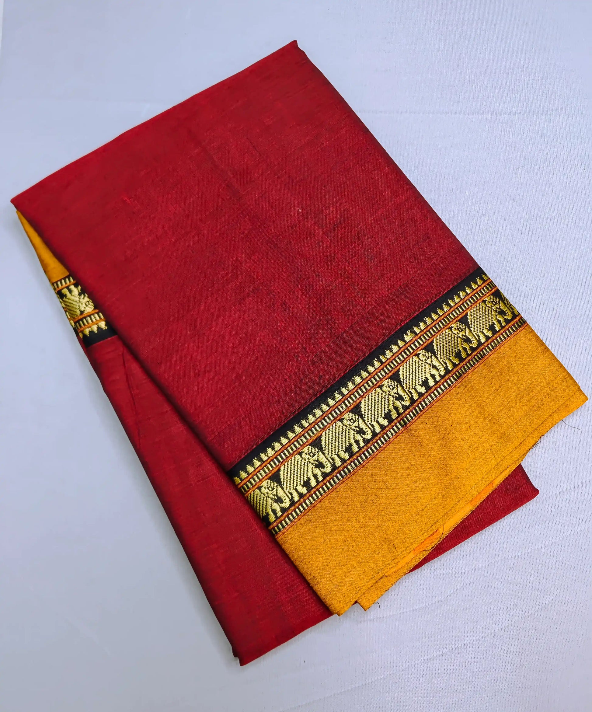 Dk Ananda Blue Pure Cotton Premium & Elegant Saree For Women
