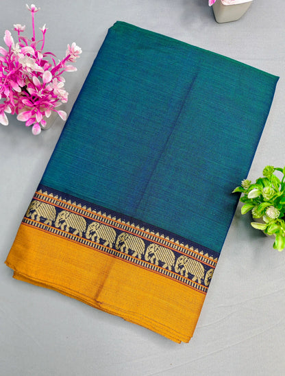 Rama Pure Cotton Premium & Elegant Saree With Running Blouse For Women