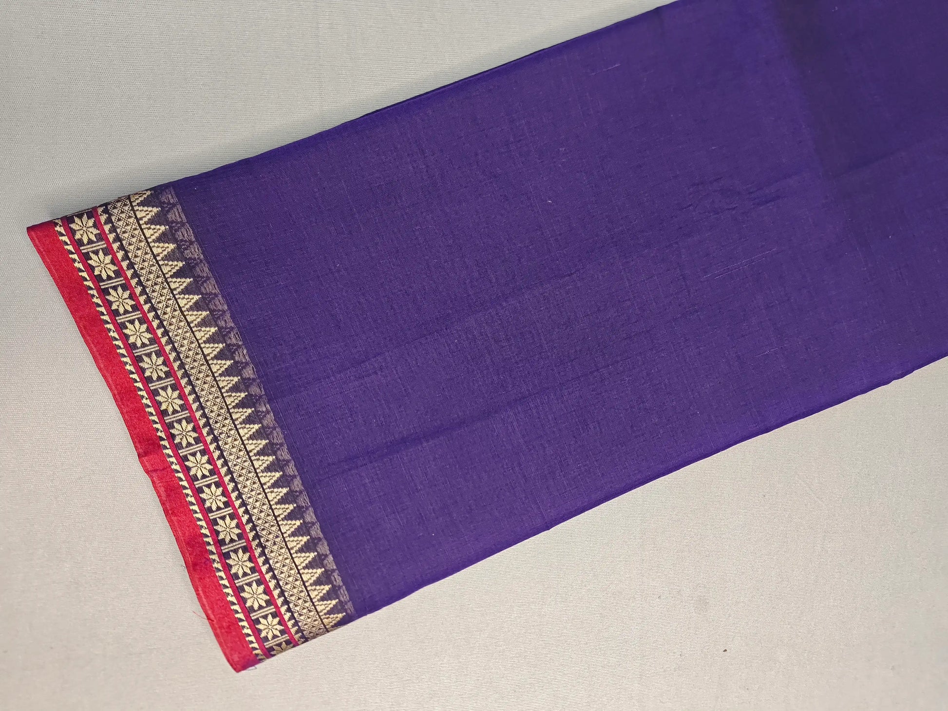 Black Pure Cotton Premium & Elegant Saree For Women