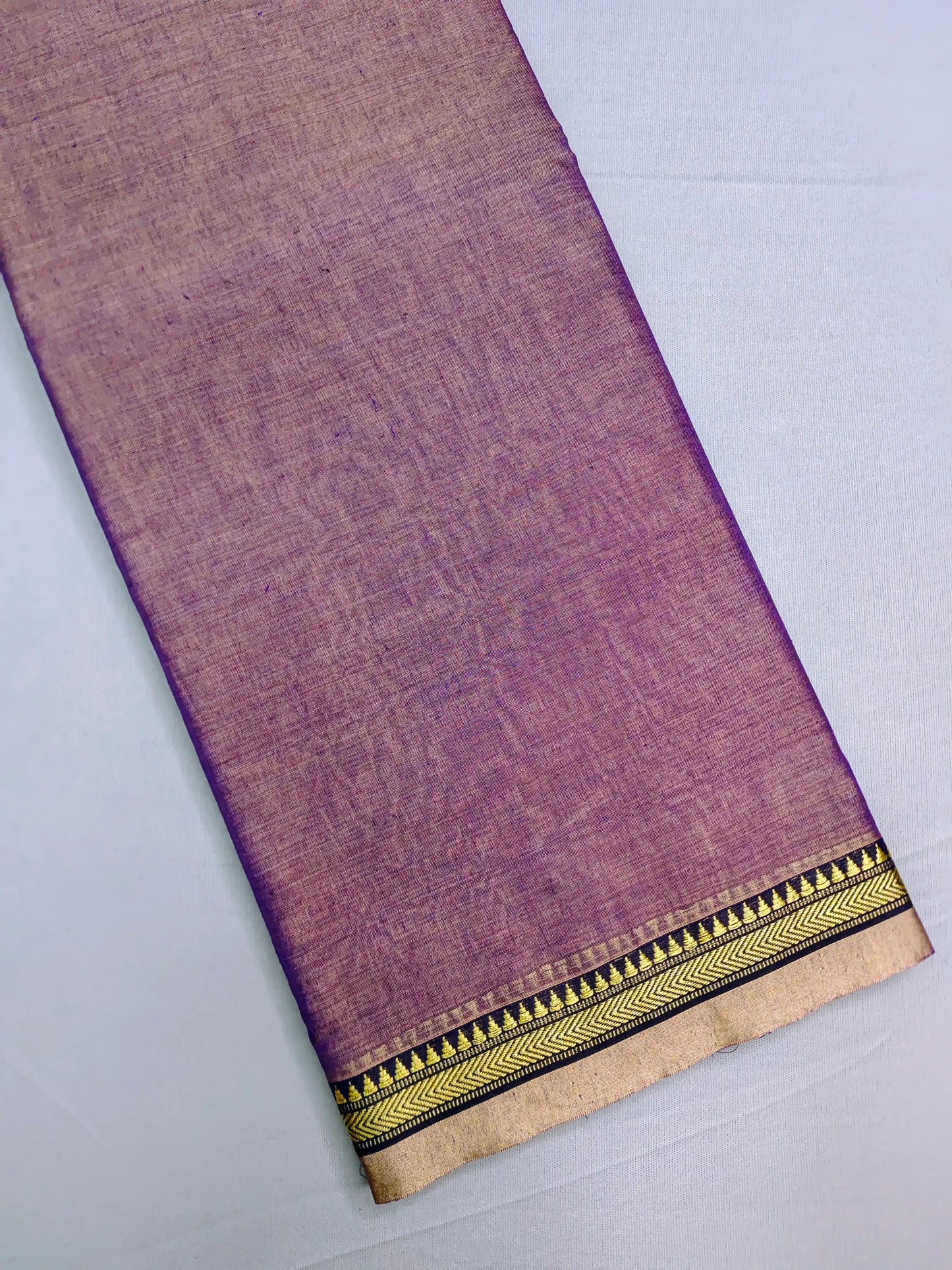 Bottle Green Pure Cotton Premium & Elegant Saree For Women