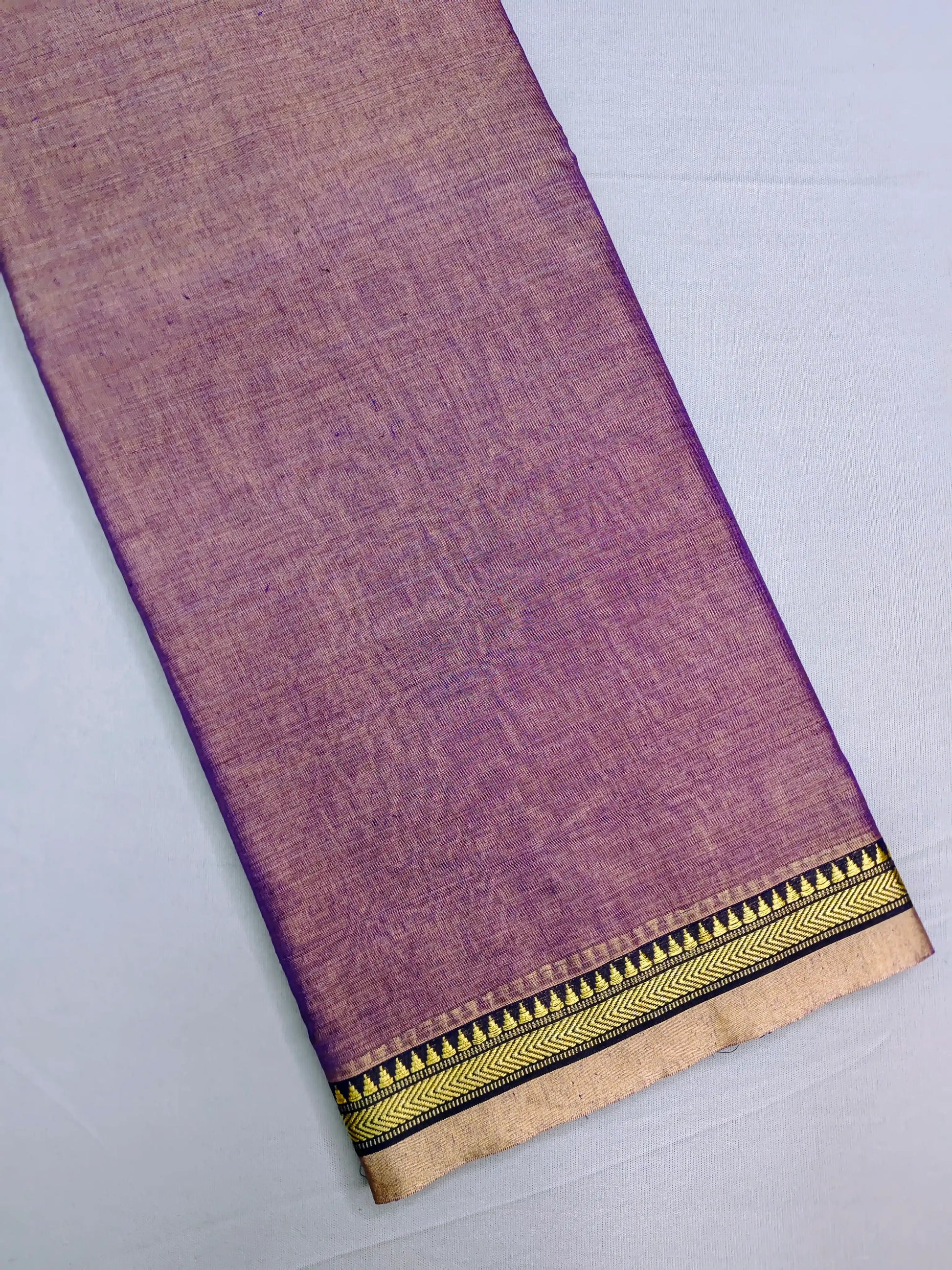 Bottle Green Pure Cotton Premium & Elegant Saree For Women