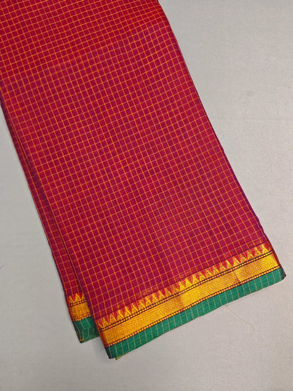Black Pure Cotton Premium & Elegant Saree For Women