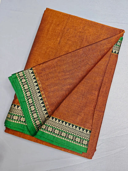Black Pure Cotton Premium & Elegant Saree For Women