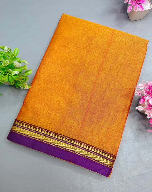 Doop Chav Magenta Pure Cotton Premium & Elegant Saree For Women
