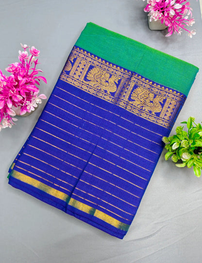 Beige Pure Cotton Premium & Elegant Saree For Women