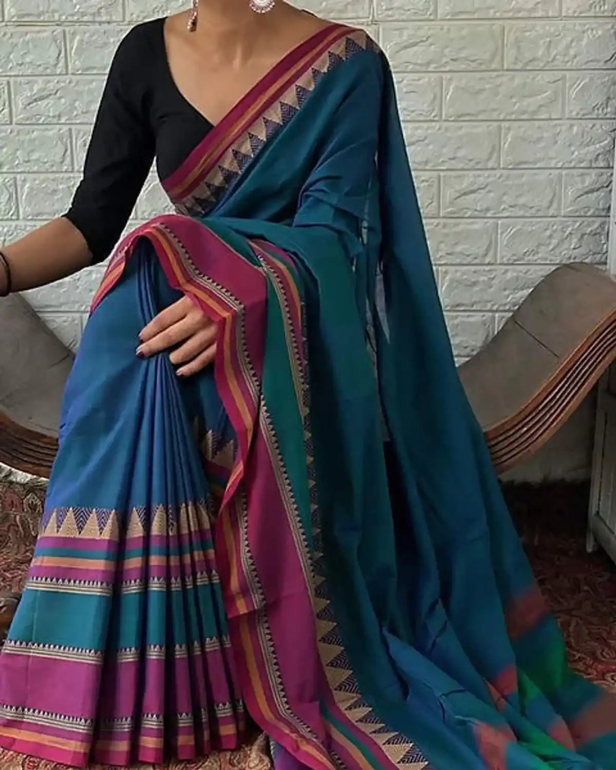 Rama  Naraynpet Pure Cotton Saree