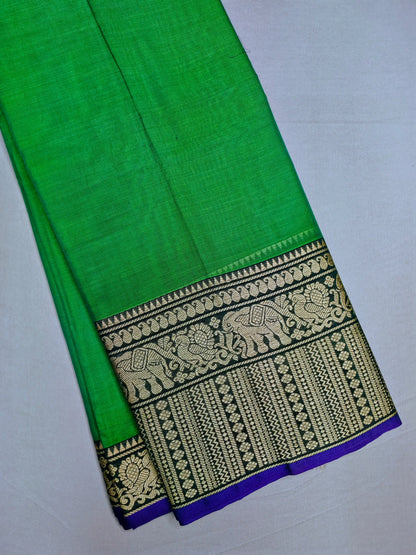 Lavender Pure Cotton Premium & Elegant Saree For Women
