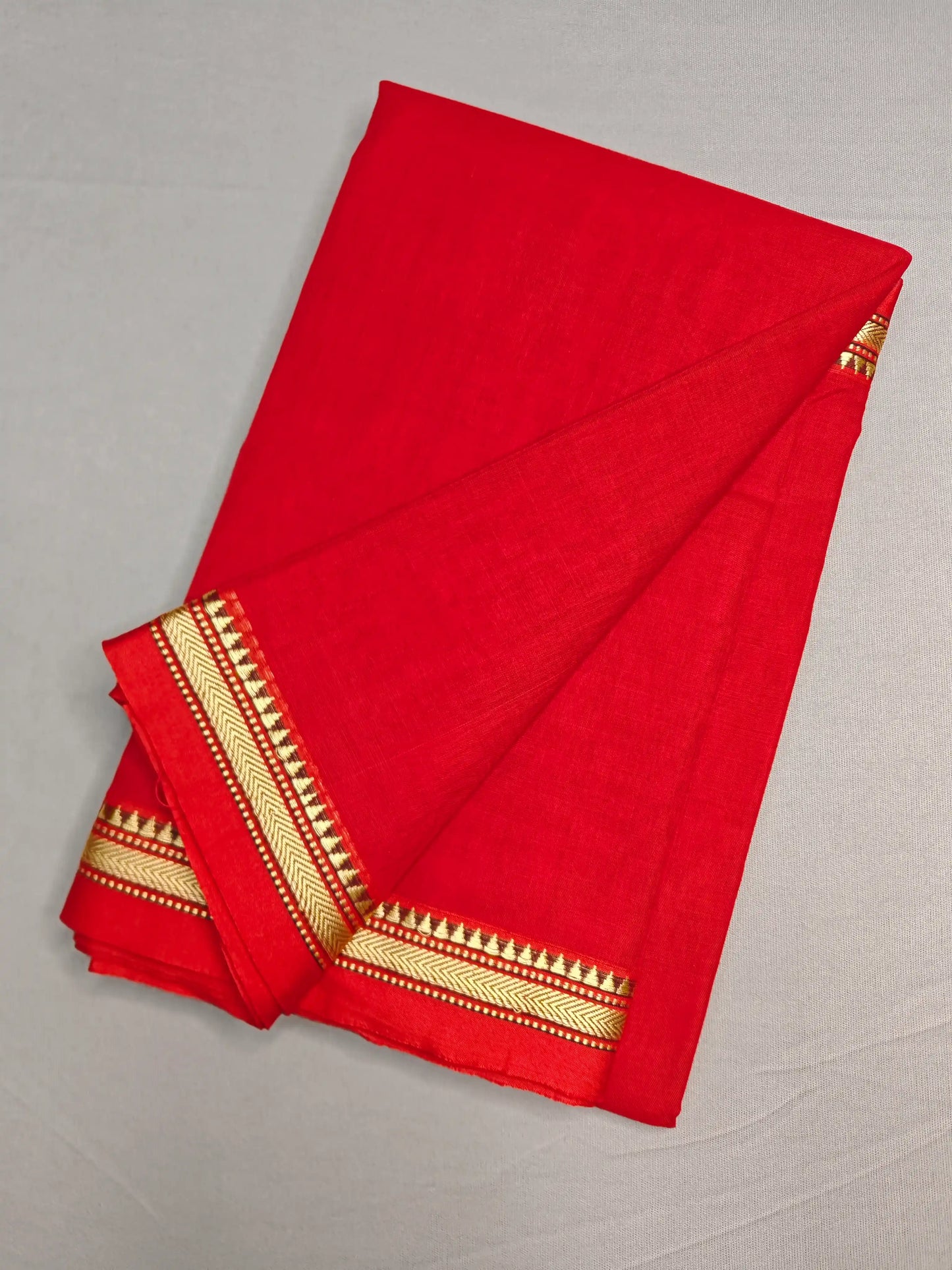 Sky Blue Pure Cotton Premium & Elegant Saree For Women