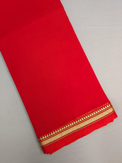 Sky Blue Pure Cotton Premium & Elegant Saree For Women