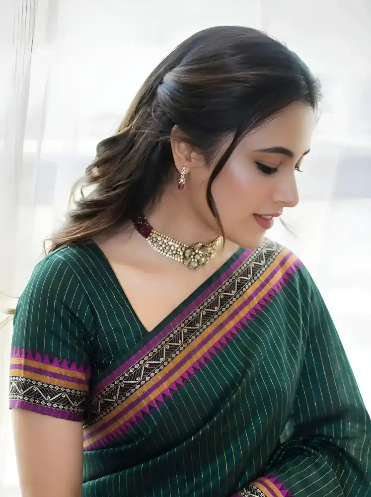 Narayan Pet Pure Cotton Saree