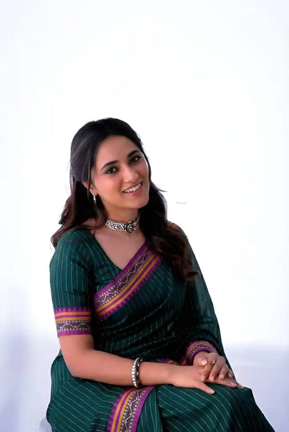 Narayan Pet Pure Cotton Saree