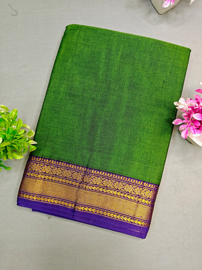 Pista Green Pure Cotton Premium & Elegant Saree For Women