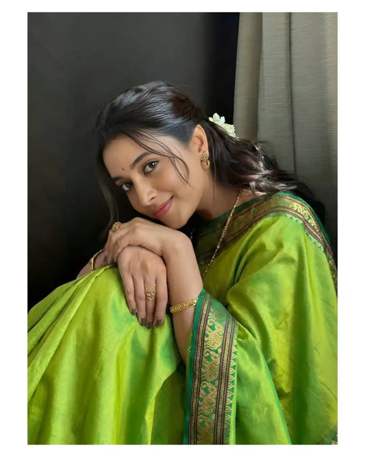 Jari Elephant Narayan Pet Pure Cotton Saree
