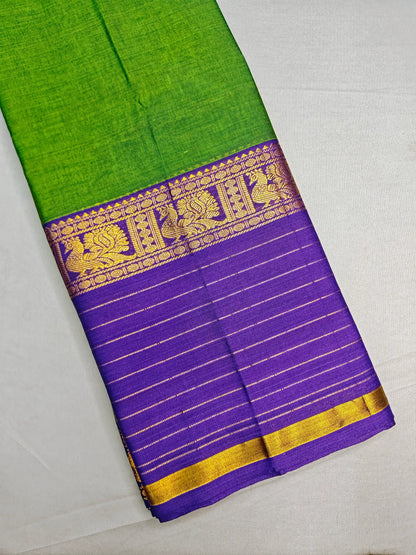 Creamy Pure Cotton Premium & Elegant Saree For Women