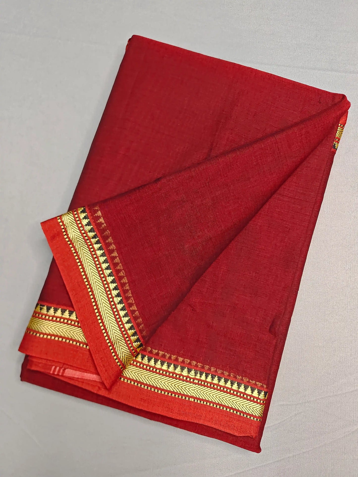 Seaweed Green Pure Cotton Premium & Elegant Saree For Women
