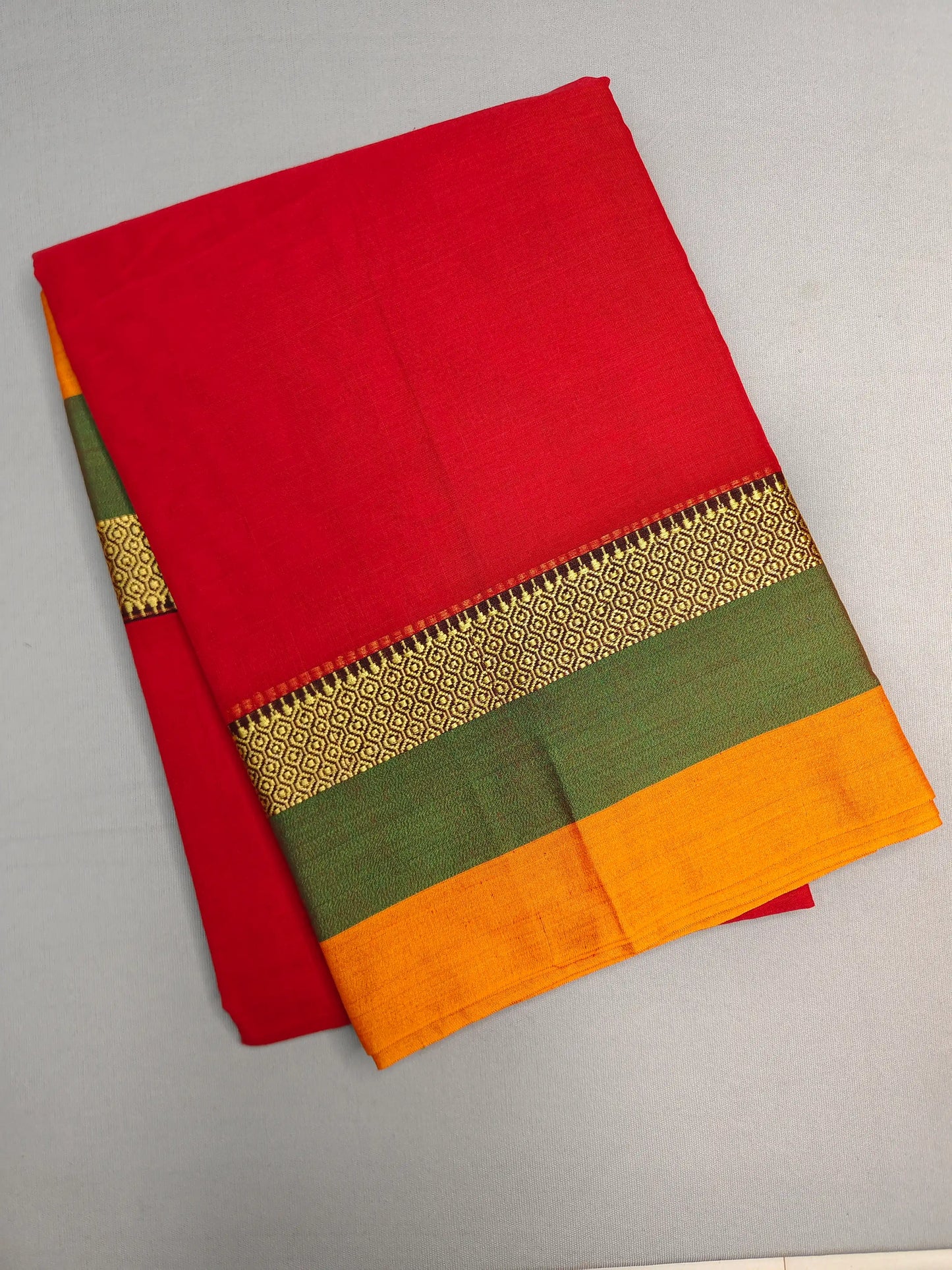 Pista Green Pure Cotton Premium & Elegant Saree For Women