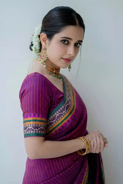 Narayan Pet Pure Cotton Saree