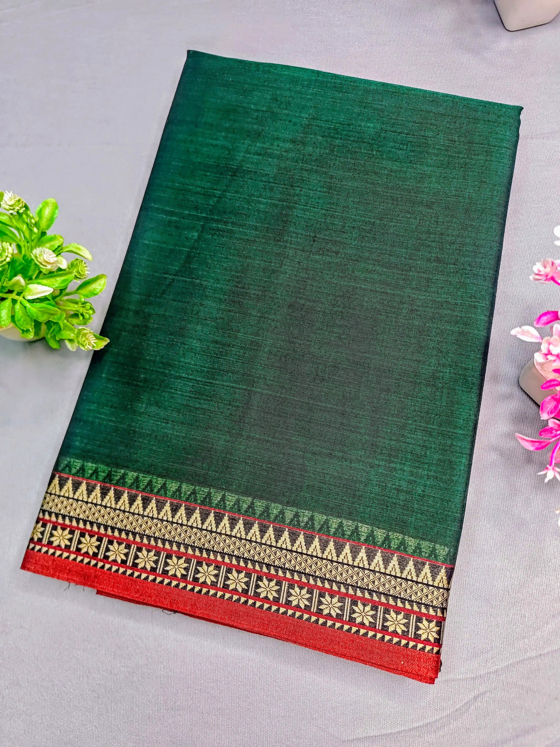 Beige Pure Cotton Premium & Elegant Saree For Women